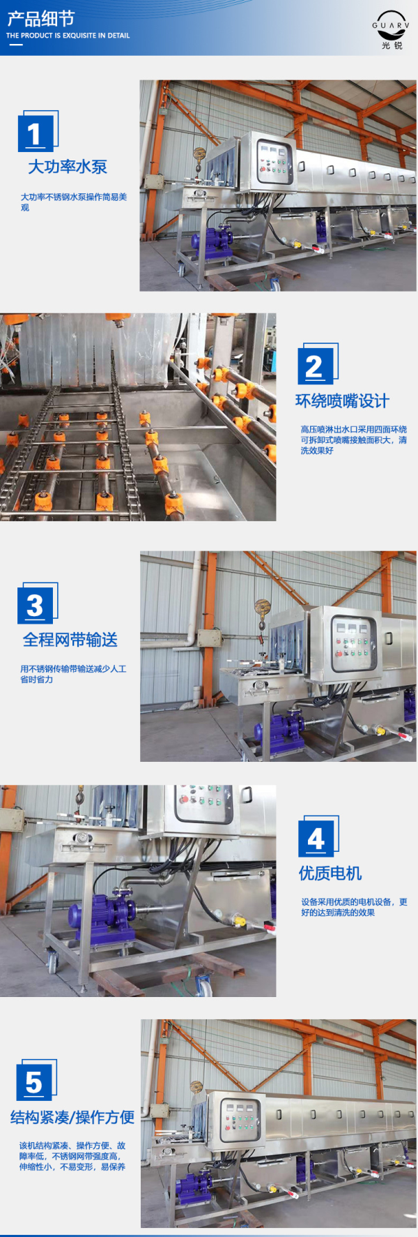 光銳機械全自動洗筐機