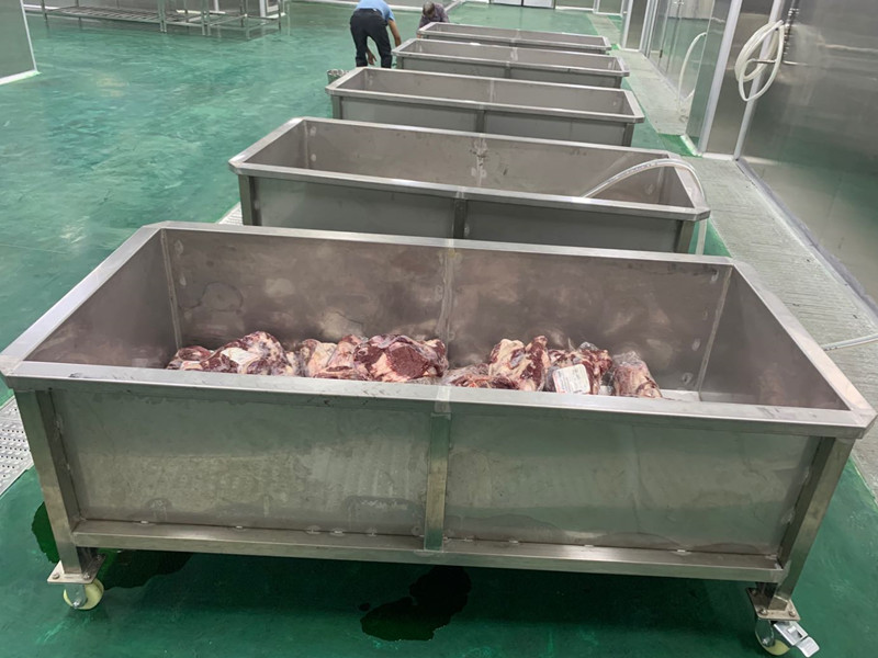 光銳帶輪可移動(dòng)不銹鋼解凍池