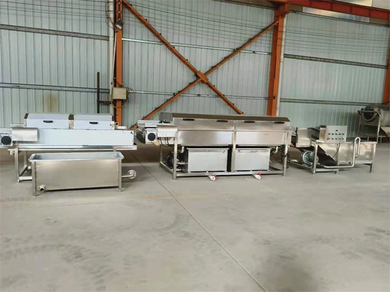 土豆清洗風干線