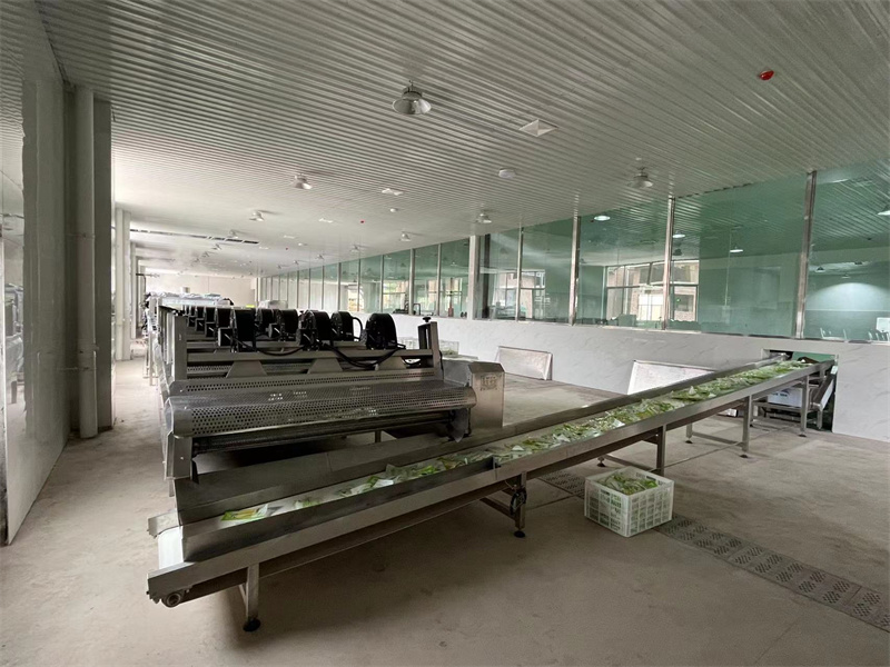 泡椒竹筍巴氏滅菌、冷卻、風(fēng)干流水線