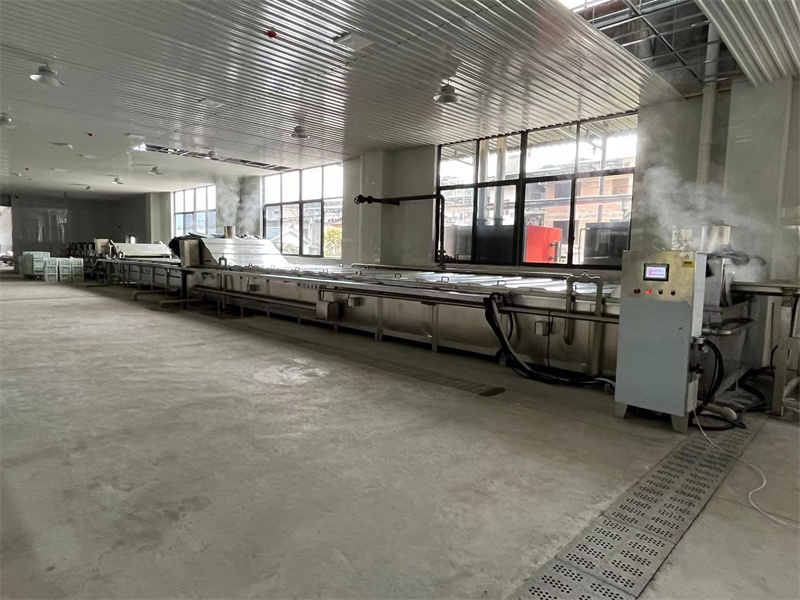 泡椒竹筍巴氏滅菌、冷卻、風(fēng)干流水線